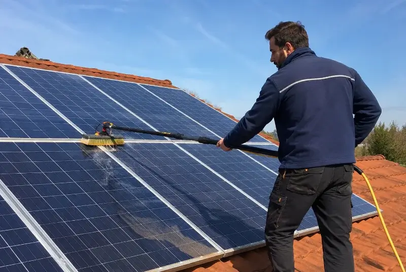 Nettoyage et entretien de panneaux solaires à Goès